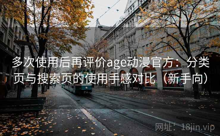 多次使用后再评价age动漫官方：分类页与搜索页的使用手感对比（新手向）