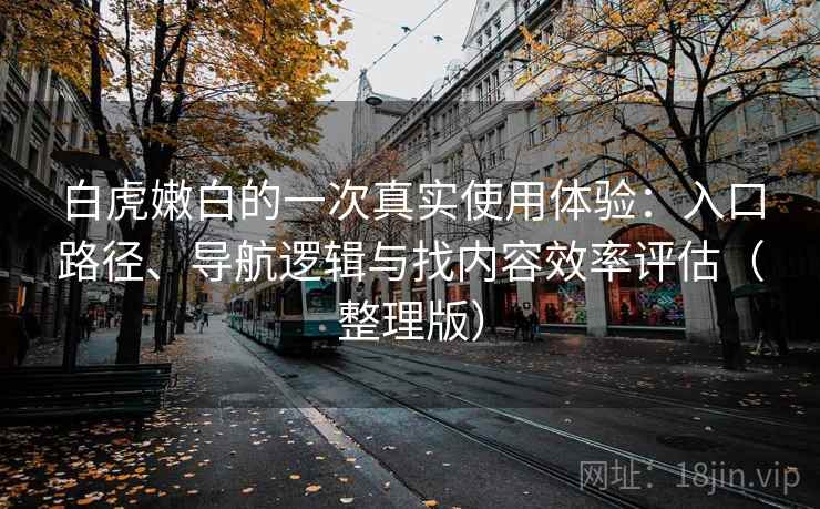 白虎嫩白的一次真实使用体验:入口路径、导航逻辑与找内容效率评估(整理版) 白虎嫩白的一次真实使用体验:入口路径、导航逻辑与找内容效率评估(整理版)